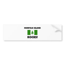 Norfolk Island Rocks bumper stickers