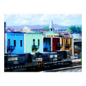 Norfolk Southern 8324 and 8676 Print print
