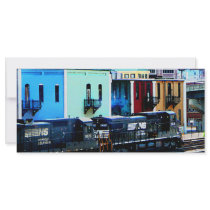 Norfolk Southern 8324 and 8676 Customized Rack Card