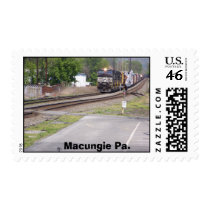 Norfolk Southern C-40-9W #9265 at Macungie Pa. stamps