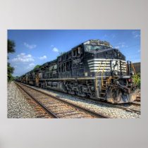Norfolk Southern in HDR Print
