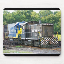 Norfolk Southern SW- 1001 2105 & CSX 1537 mousepads by stanrail Norfolk Southern SW- 1001 2105 & CSX 1537 mousepads