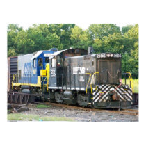 Norfolk Southern SW- 1001 2105 & CSX 1537 posters by stanrail Norfolk Southern SW- 1001 2105 & CSX 1537 posters