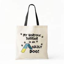 Norfolk Terrier Agility Dog bags by MenagerieMayhem Norfolk Terrier Agility Dog bags