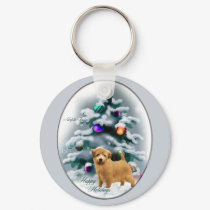 Norfolk Terrier Christmas Gifts keychains by DogsByDezign Norfolk Terrier Christmas Gifts keychains