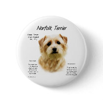 Norfolk Terrier History Design buttons