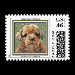 "Norfolk Terrier Puppy" Stamp stamps