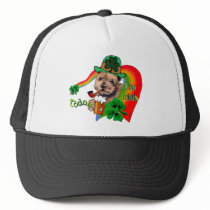 Norfolk Terrier St. Patrick's Day hats