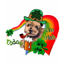 Norfolk Terrier St. Patrick's Day t-shirts