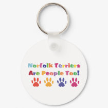 Norfolk Terriers Are People Too keychains by mrscookiedog Norfolk Terriers Are People Too keychains
