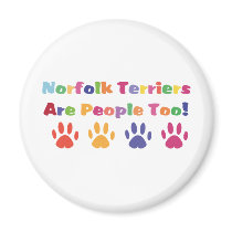 Norfolk Terriers Are People Too magnets by mrscookiedog Norfolk Terriers Are People Too magnets