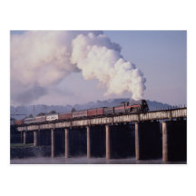 Norfolk & Western No. 611 crosses the Tennessee Ri Post Cards