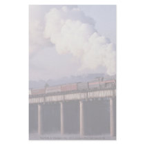 Norfolk & Western No. 611 crosses the Tennessee Ri Customized Stationery