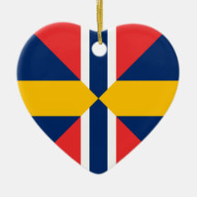 Norge Sverige Sildesalaten, Norway Christmas Ornament