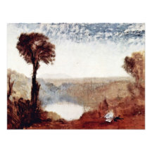 Norham Castle At Sunrise By Turner Joseph Mallord Custom Invitation