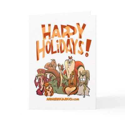 'Norm & Cory' Family Holiday Card by werdnak84