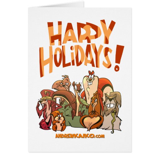'Norm & Cory' Family Holiday Card