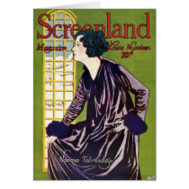 Norma Talmadge movie magazine cover card 1920