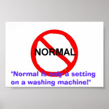 Normal a setting posters