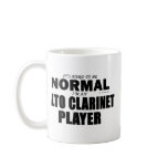 Normal Alto Clarinet Player Mugs