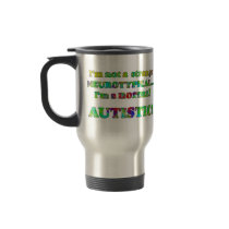 Normal Autistic Travel Mugs