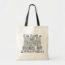Normal Guy Canvas Bags