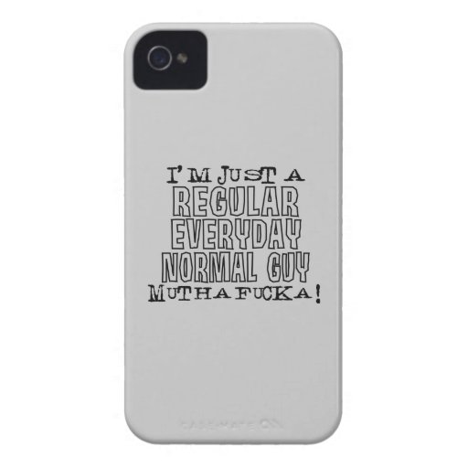 Normal Guy iPhone 4 Covers