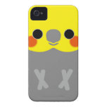 Normal Male Cockatiel iPhone 4 Cases