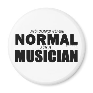 Normal Musician magnet