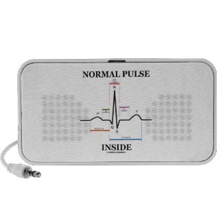 Normal Pulse Inside (ECG/EKG Electrocardiogram) Notebook Speakers