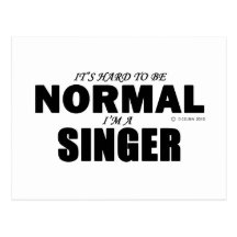 Normal Singer Postcard