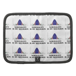 Normality Is My Religion (Bell Curve Humor) Planner