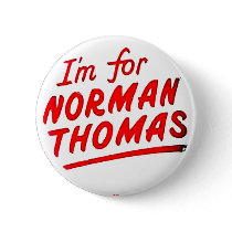 Norman Thomas - Button