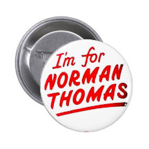 Norman Thomas - Button