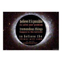 Norman Vincent Peale Positive Quote Poster posters