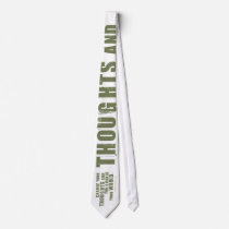 Norman Vincent Peale Quote Custom Tie