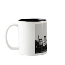 Normandie Enters NY Harbor mugs by spfino Normandie Enters NY Harbor mugs