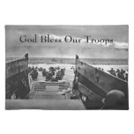 Normandy Beach Landing Place Mats