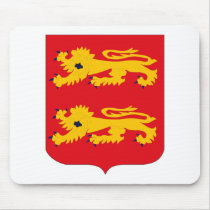 Normandy Coat of Arms Mousepad