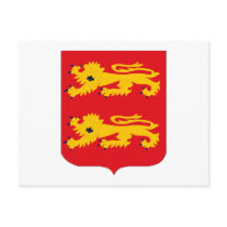 Normandy Coat of Arms Postcard