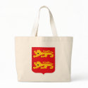 Normandy Coat of Arms Tote Bag by FlagTshirts Normandy Coat of Arms Tote Bag