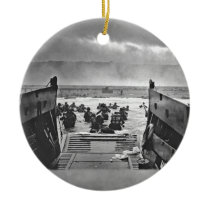 Normandy Invasion at D-Day - 1944 ornaments