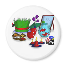 Norooz Cartoon magnets