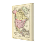 North America 26 Stretched Canvas Print