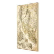 North America 3 Gallery Wrapped Canvas