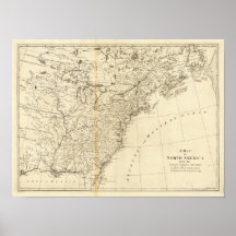 North America Blair, John 1779 Posters