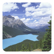 North America, Canada, Alberta, Jasper 6 Stickers