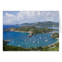 North America, Caribbean, Antigua. English Greeting Card