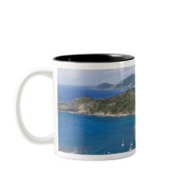 North America, Caribbean, Antigua. English Coffee Mugs