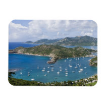 North America, Caribbean, Antigua. English Rectangle Magnets